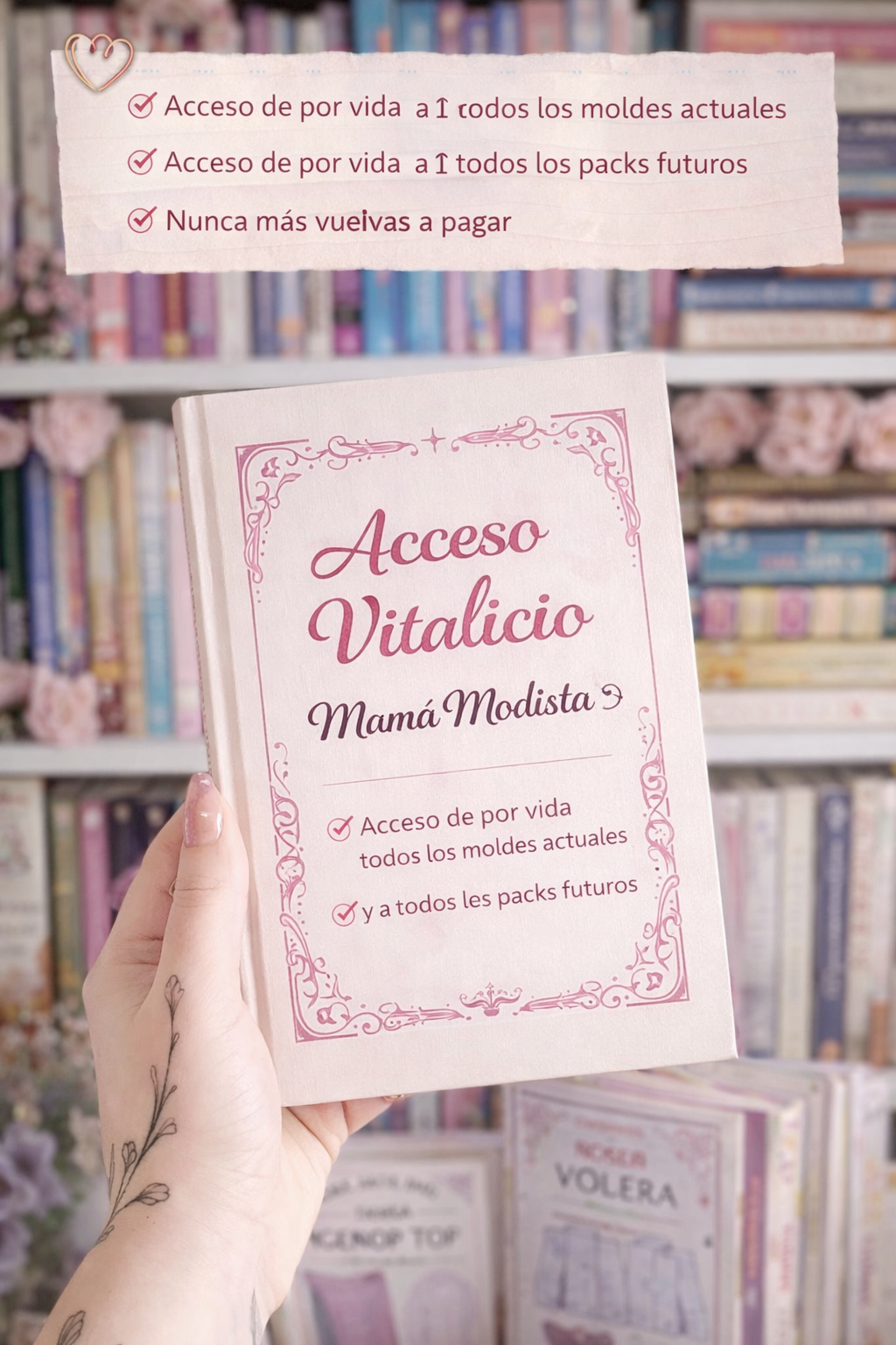 Acceso Vitalicio Mamá modista
